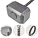 DMAR 1:1 Thor Hammer with Standing Base Collectible Replica Cosplay Costume Prop Toy Brown