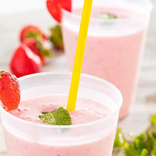 Miniatura 6 de Restaurantware Pajitas de papel de 7.8 pulgadas para beber, 100 popotes de papel resistentes y ecológicos, biodegradables, diseño sólido, pajitas de