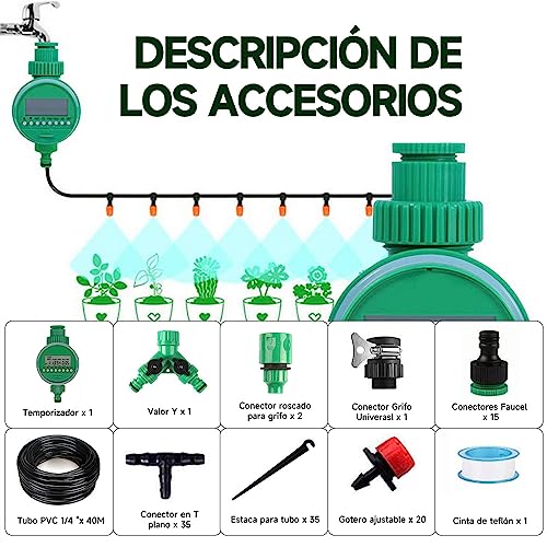 Mejores comprativas On-line Riego de Jardín automático más recomendados. 24 Imagen adicional
