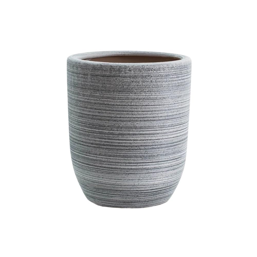 L8p2B5s7 Garden Pots Ceramic Line Planter with Drainage Holes Home Garden Decor Flowerpot