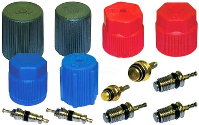 A/C System Valve Core and Cap Kit for 1997-2010 Ford Explorer (PG-527013)
