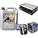 Produktbild QR-PARTS 69410071 Filter Set Inspektionspaket 5 Liter Liqui Moly Motoröl Top Tec 4100 5W-40 SCT Germany Luftfilter Ölfilter