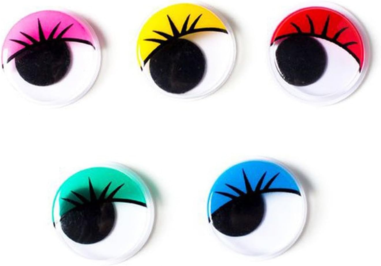 YES Art&Craft Googly eyes - 1.2cm 44pcs assorted color