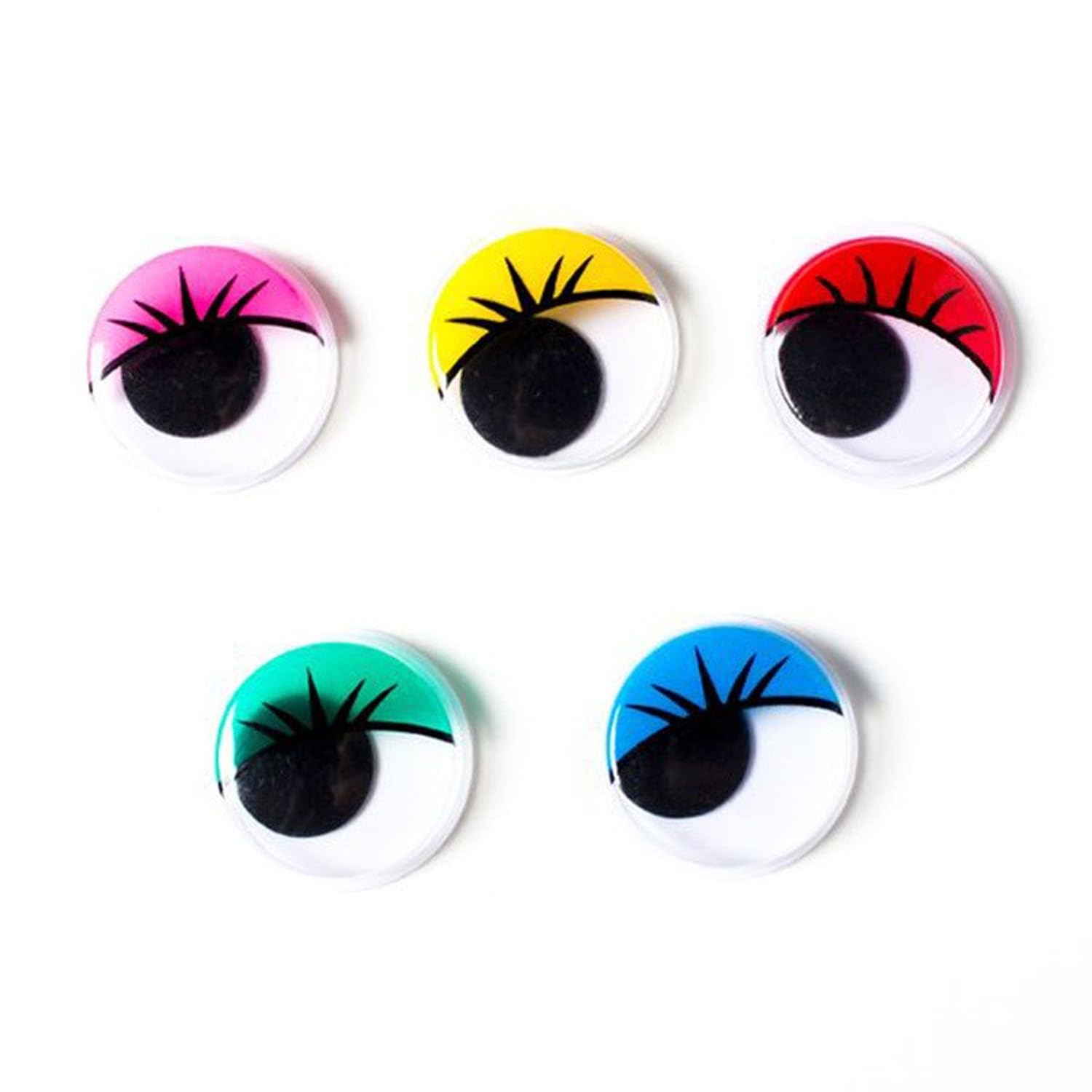 YES Art&Craft Googly eyes - 1.2cm 44pcs assorted color