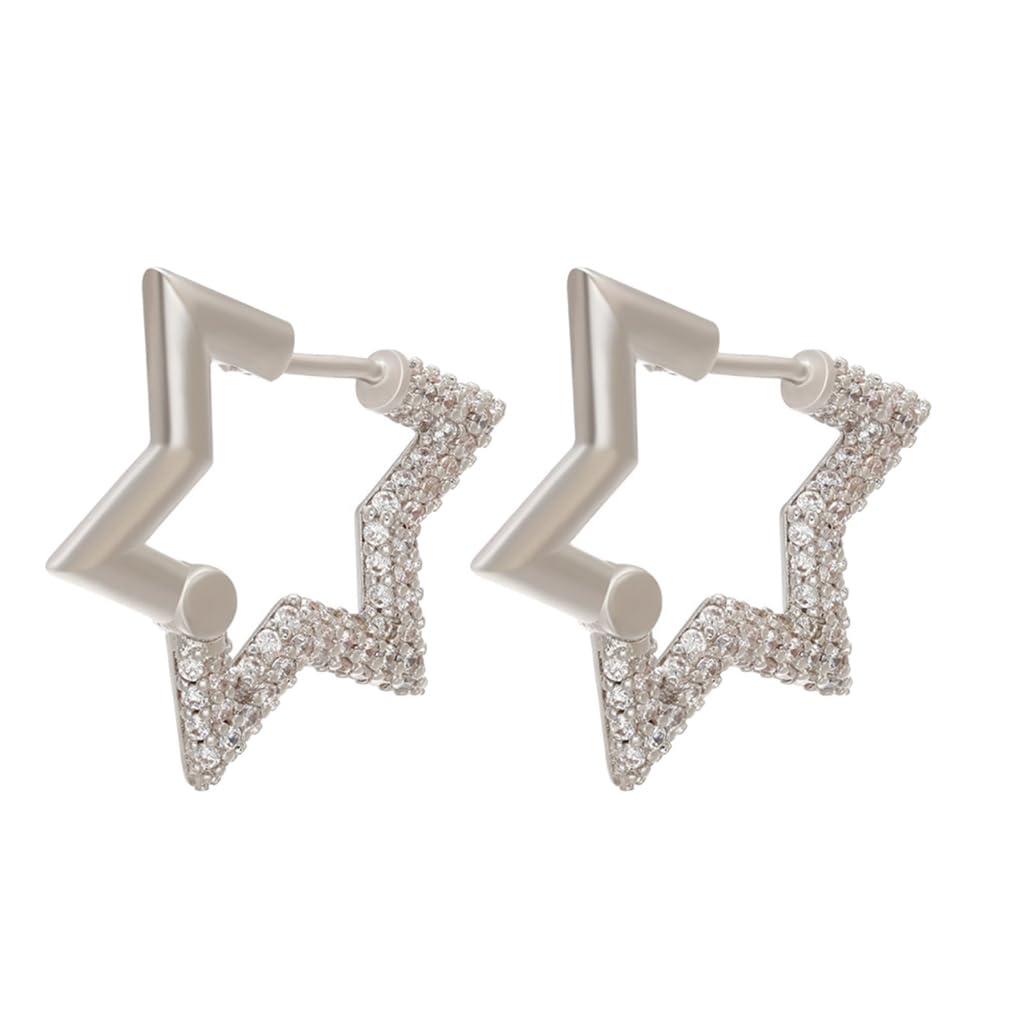 Boucles d'oreilles étoile légères et anti-irritation pour passionnés - 8