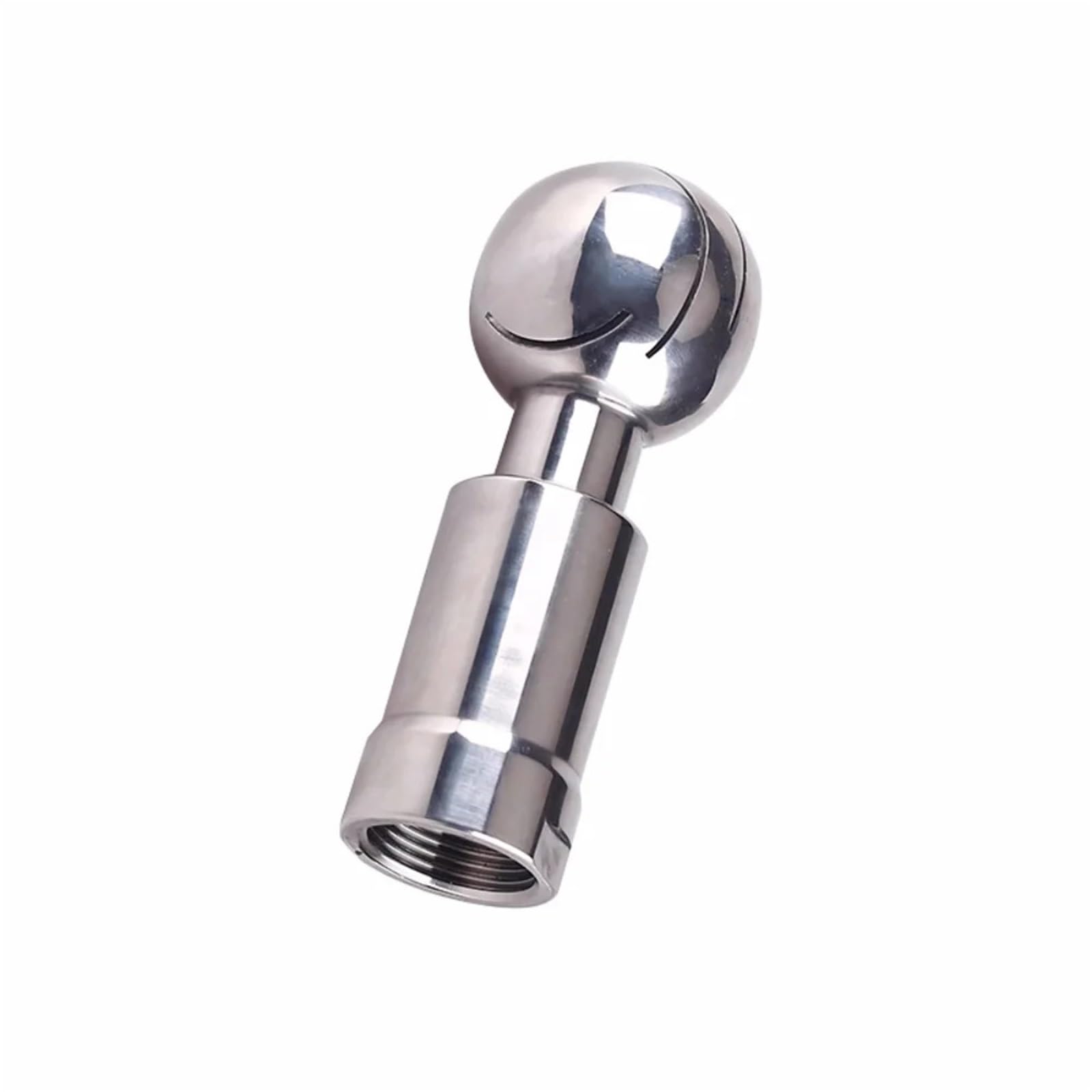 EAmrfvqt Rotary Spray Ball 1.5in OD50.5mm SS304/316L Tri-Clamp Sanitary Tank Cleaning(304 38mm Od50.5mm)