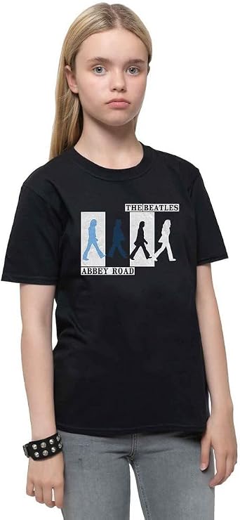 The Beatles Abbey Road Colours Crossing Skinny Fit T Shirt