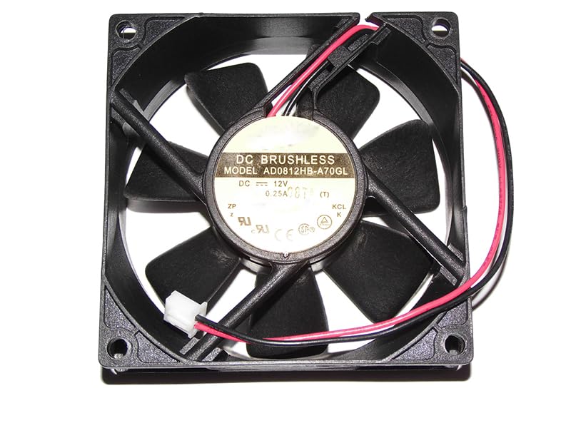 Ventilateur de refroidissement 80mm AD0812HB-A70GL 12V 0.25A pour boîtier PC