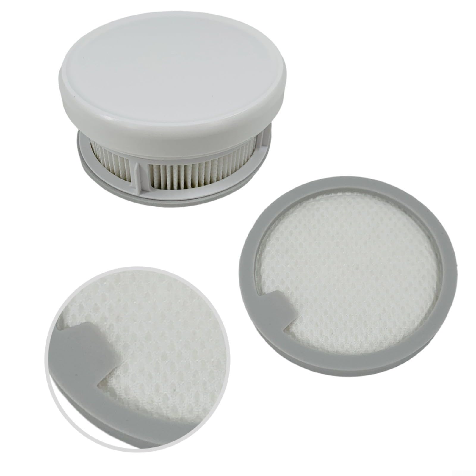 Repuesto para filtros pre y motor para G20 Lite C203 para aspiradora, lavable para material suave para una mayor potencia de succión (30 piezas)