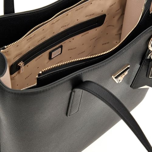 guess meridian girlfriend tote nero