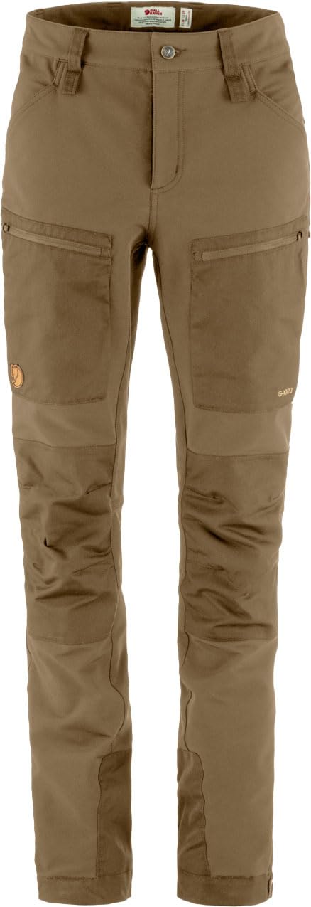 Fjällräven Womens Keb Agile Winter Trousers W Pants, Wood Brown, 10 EU