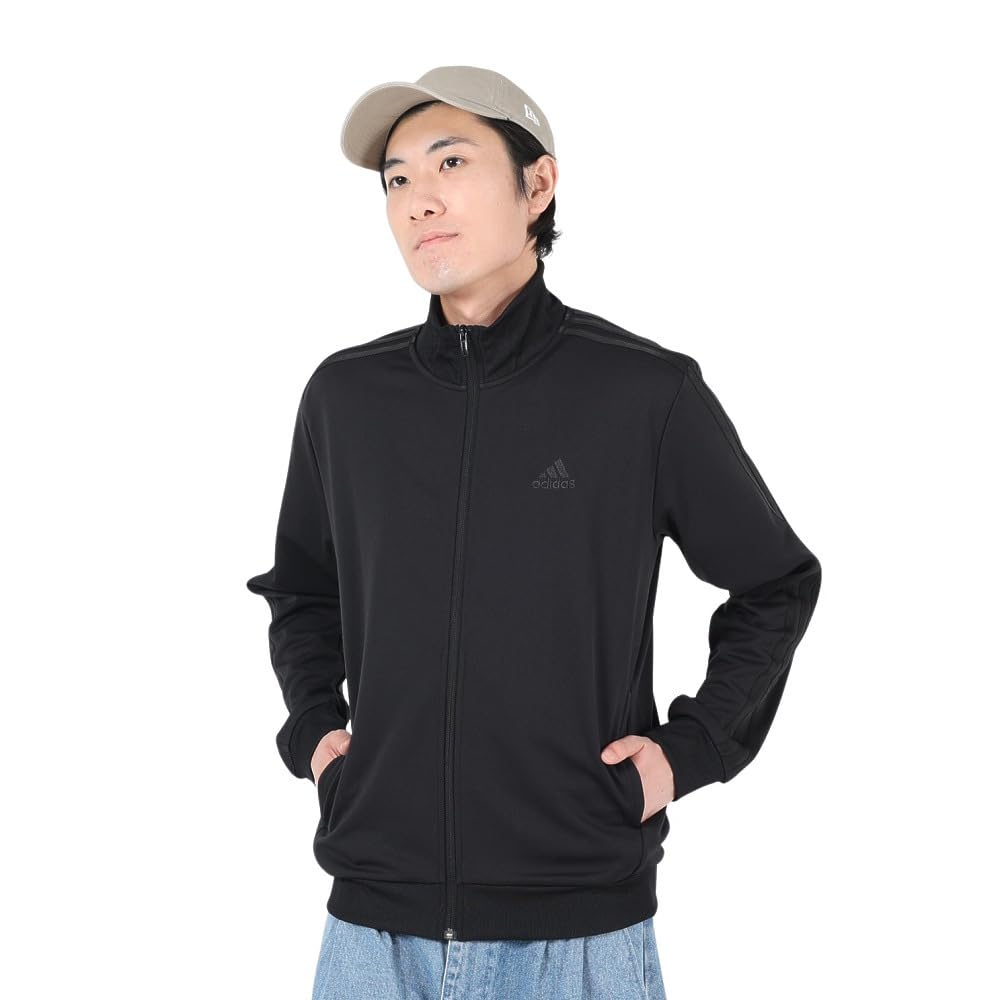 adidas/アディダス 3STレギュラーフィットダブルニットトラックトップ adidas ジャージ アディダス スリーストライプス レギュラー