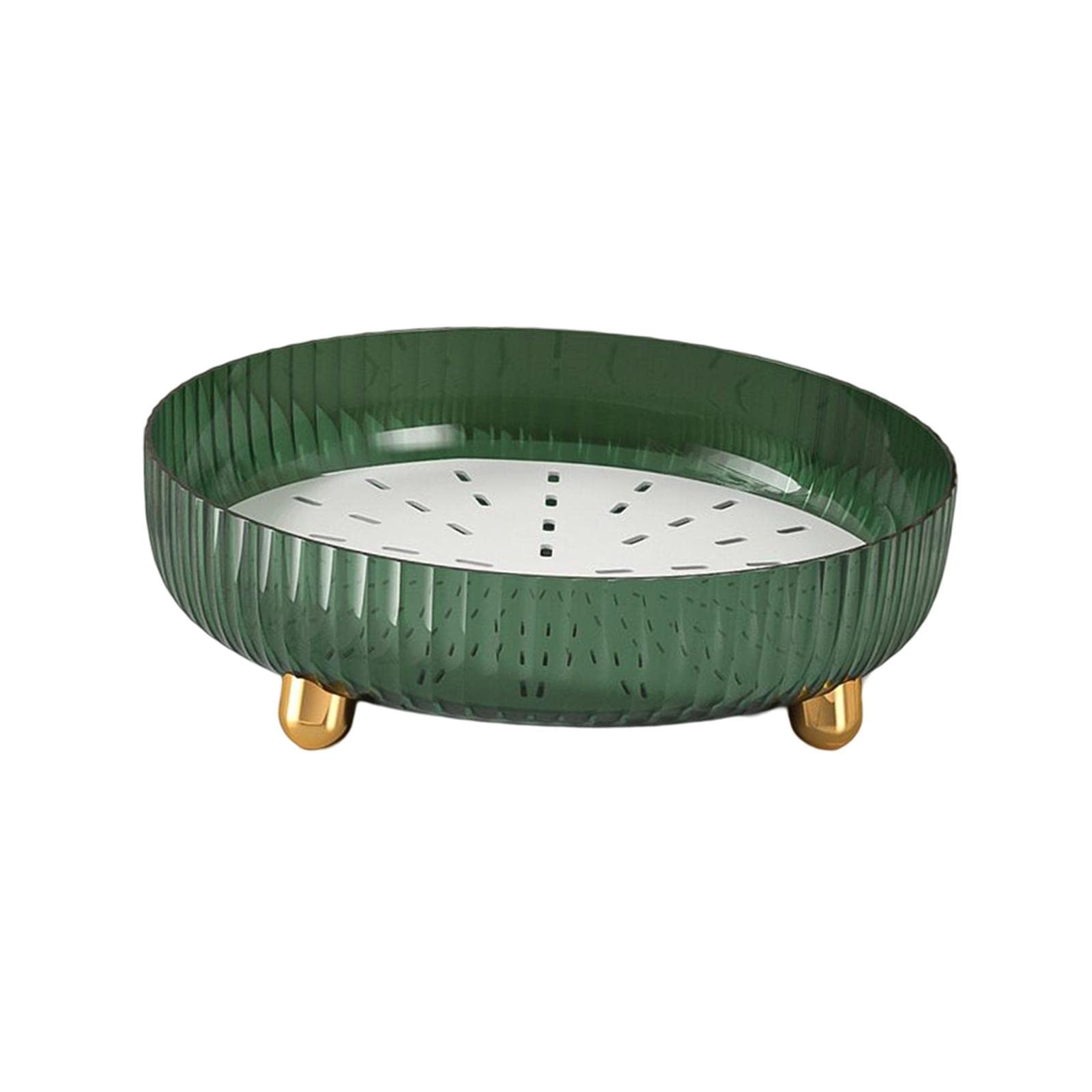 CLUB BOLLYWOOD Fruit Plate Bathroom Countertop Organizer Cosmetic Storage Tray for Bathroom Green | | Home & Garden | Household Supplies & Cleaning | Storage Boxes