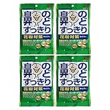 鼻のどすっきりキャンディ 60g×4袋セット 甜茶エキス メントール のど飴 個包装 キャンディ
