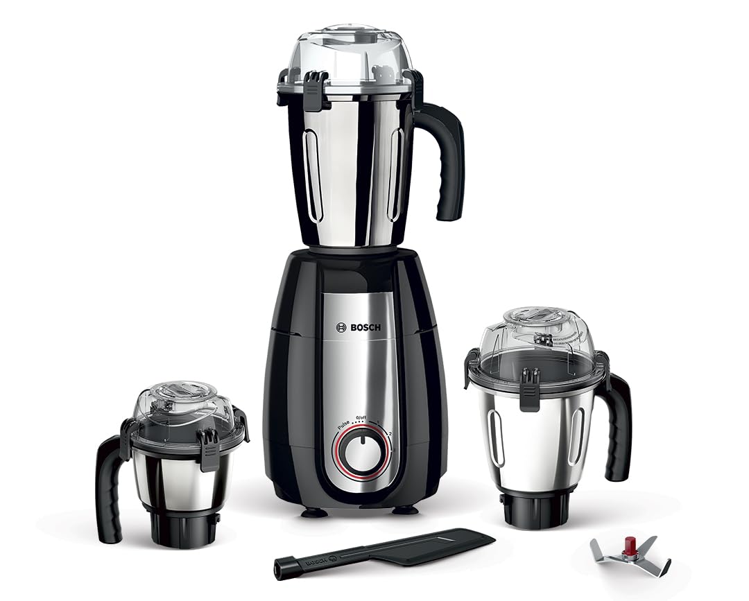 BOSCH TrueMixx Pro 1000 W Mixer Grinder, 1000W 3 Jar Black MGM8836BIN-image-18