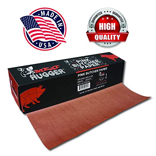 Pink Butcher BBQ Paper Dispenser Box (17.25 Inch by 175 Feet Roll)