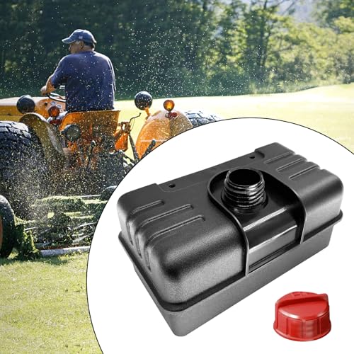 Kraftstofftank, Kraftstofftank Ersatzteile für Tecumseh 34186A Trimmer Kraftstofftank Rasenmäher Zubehör für Häcksler, Schneefräse, Rasenmäher, Benzintank aus Kunststoff, Ersatzteil