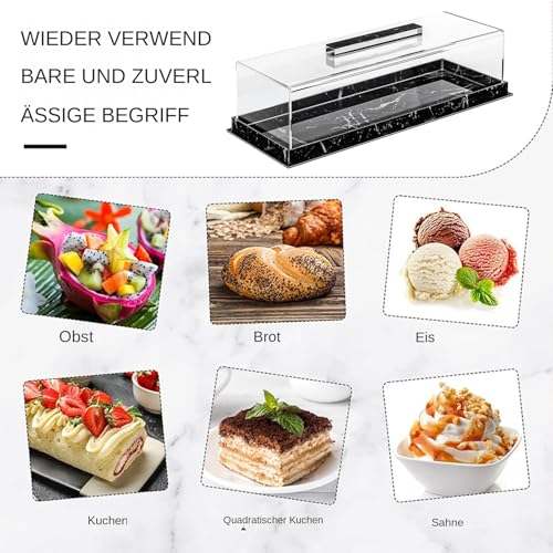 Présentoir pour cuisine fête et anniversaire au design transparent - 6