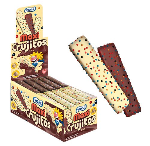 Maxi Crujitos Choco - Vidal - 75 Unidades