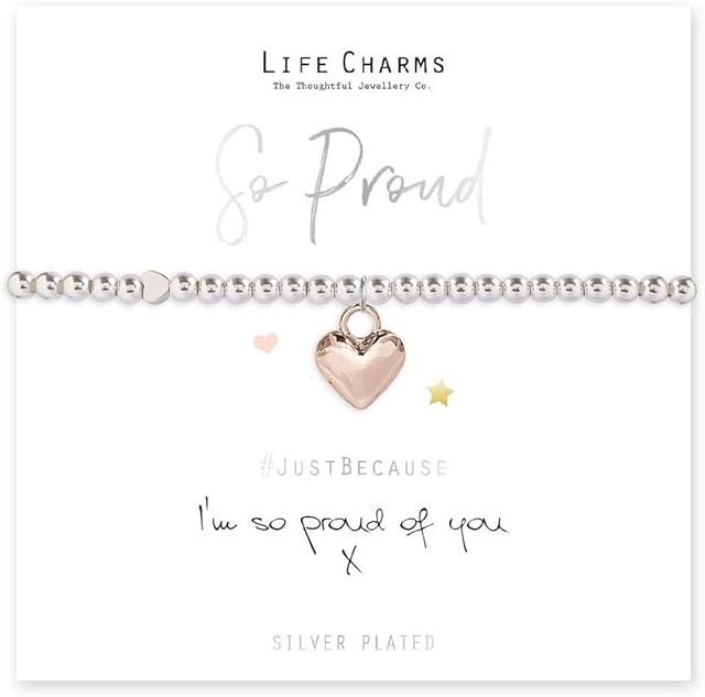 Life Charms I'm So Proud Of You bracelet