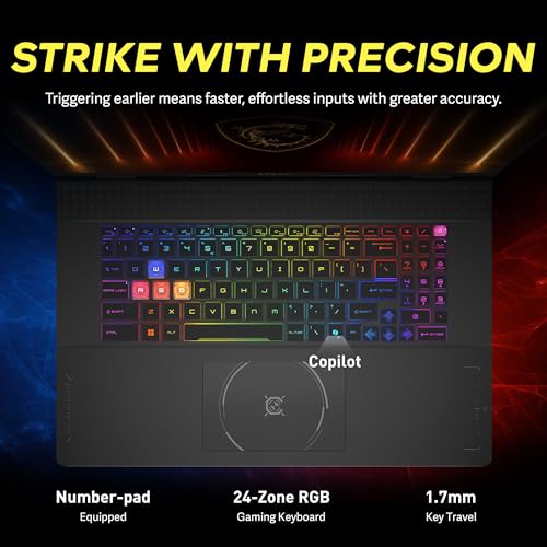Crosshair 18 HX AI 18" QHD+ 240Hz Gaming Laptop, Intel Ultra 9 275HX, NVIDIA RTX 5070 8GB GDDR7, 64GB DDR5, 5TB Storage (4TB SSD + 1TB Docking Station), Tastiera retroilluminata RGB, Windows 11 - Notebook - Immagine 4