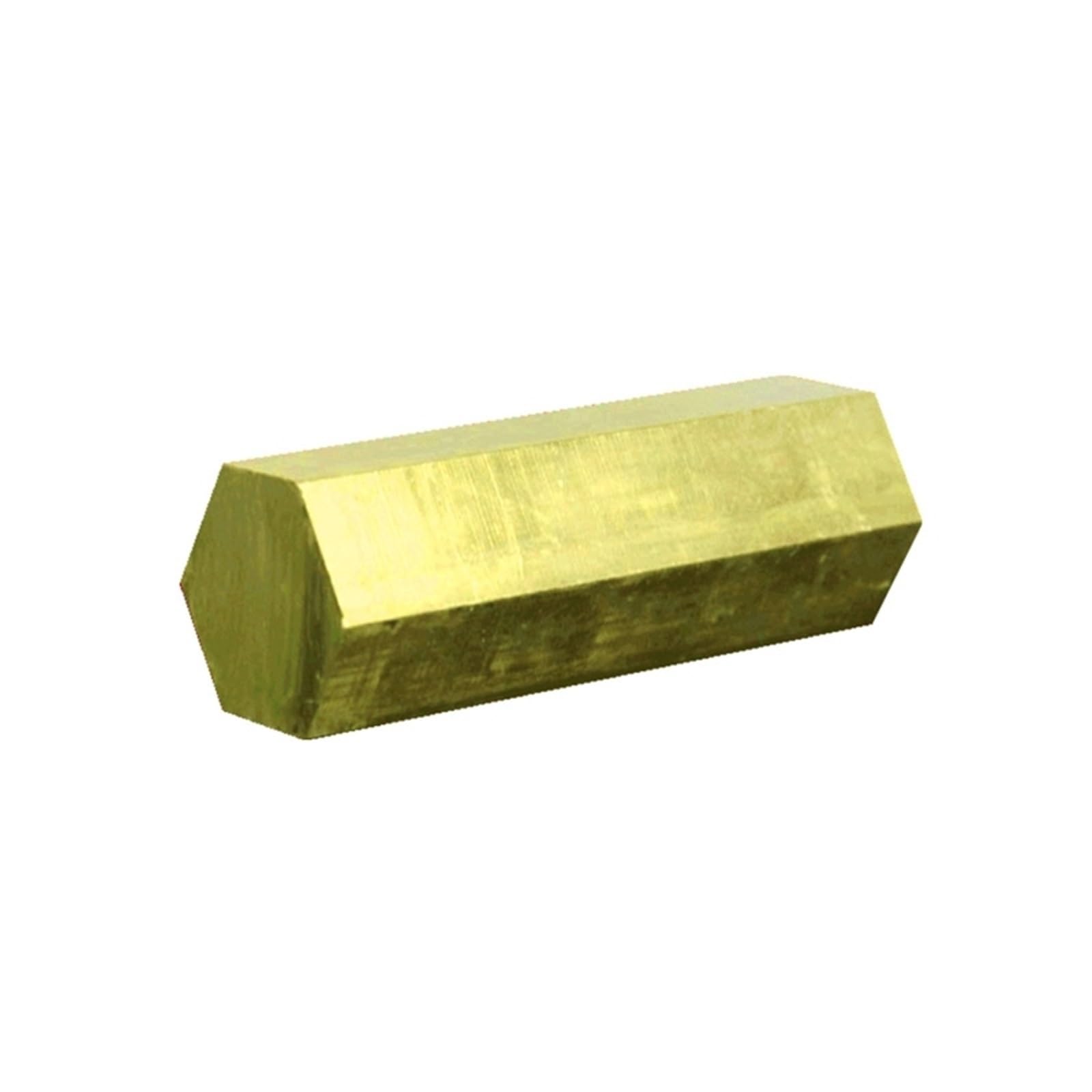 Sechseckige Messingstangen 4 mm – 40 mm Industrie DIY Metallmaterial Sechskantstangenrahmen Metallstangenform CNC-Form Zähigkeit(27x100mm)