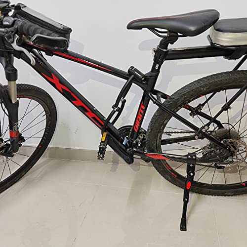 Goodty Adjustable Bike Kickstand Aluminum Alloy Bicycle Side Kickstands Bike Stand For 24-29 Inch Mountain Bike/Adult Bike/Sports Bike (Black) #TOP6