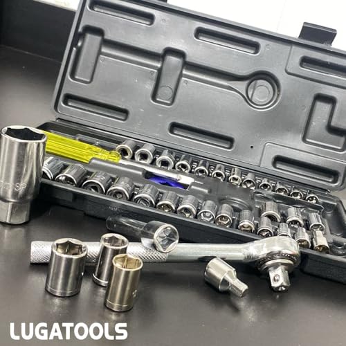 Kit Ferramentas Chave Combinada Boca Estrela 6a17mm Jogo Soquete Catraca Canhão Pito 50 pçs