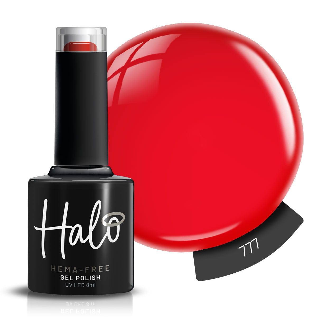 Halo Gel Polish 8ml - French White. UV/LED Gel Nail Polish, Long Lasting & Easy To Apply. Nail Art Colours For Manicure & Pedicure. Gel Polish For Professional & Home Use. — view 43