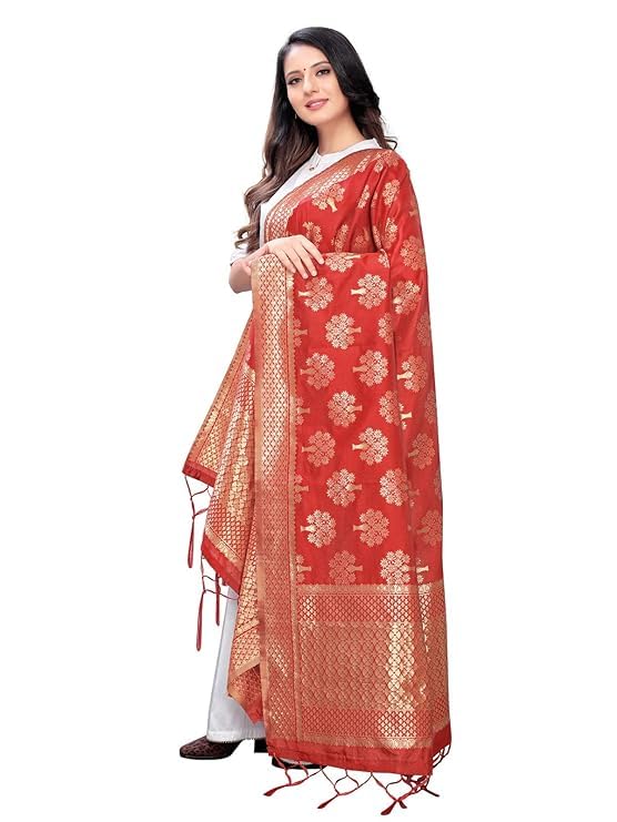 Women's Dupatta (Polyester Silk)2