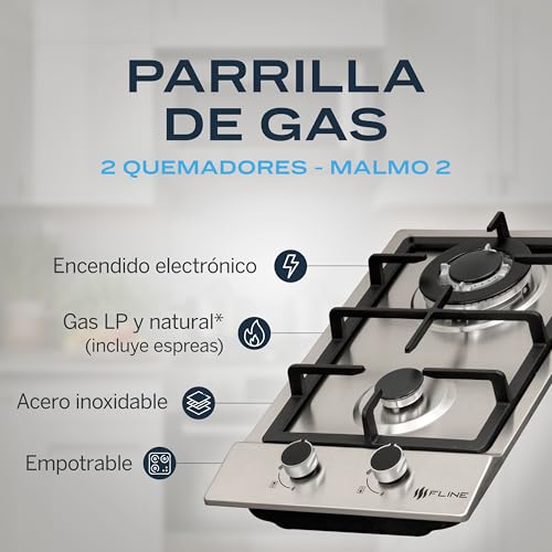 Opiniones y reviews de Parrilla 2 Quemadores - 5 favoritos. 2 Parrilla 2 Quemadores marca FLINE (2)