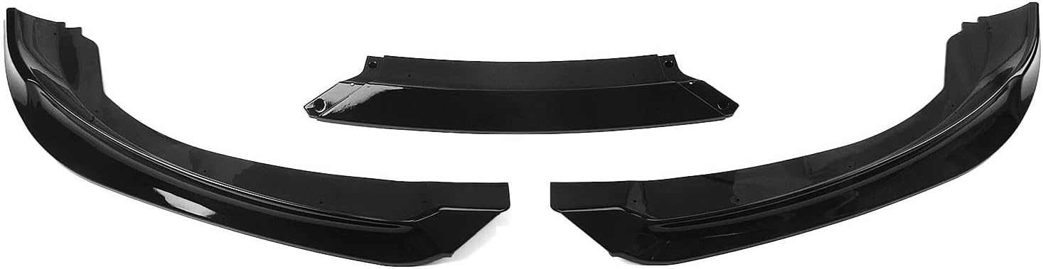 Car Front Spoilers For Hyundai For Genesis For Coupe 2008-2012 Front Bumper Spoiler Lip Lower Splitter(Glossy Black)