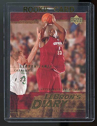 Amazon.com: 2003-04 Upper Deck Lebron's Diary Lebron James #LJ7