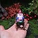Inkaove Garden Gnome Outdoor Statue Figurines Funny Gnomes with Miniature Resin Table Chairs Figurines, Gnome Decorations for Yard Home Patio Yard Lawn Balcony Porch Patio Desks Ornament