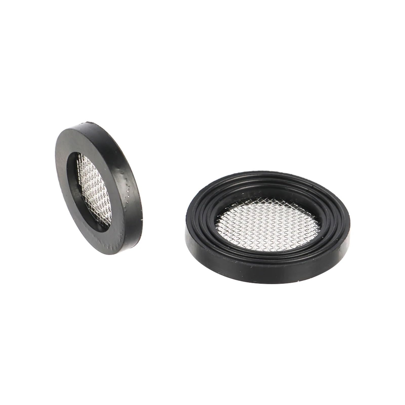 6 Stück Gummidichtungen Mit 40 Mesh Netzfilter Wasserschlauch Dichtung O-Ring Unterlegscheiben Duschkopf Einlassrohr Wasserhahn Ersatzteil(24mm Filter)