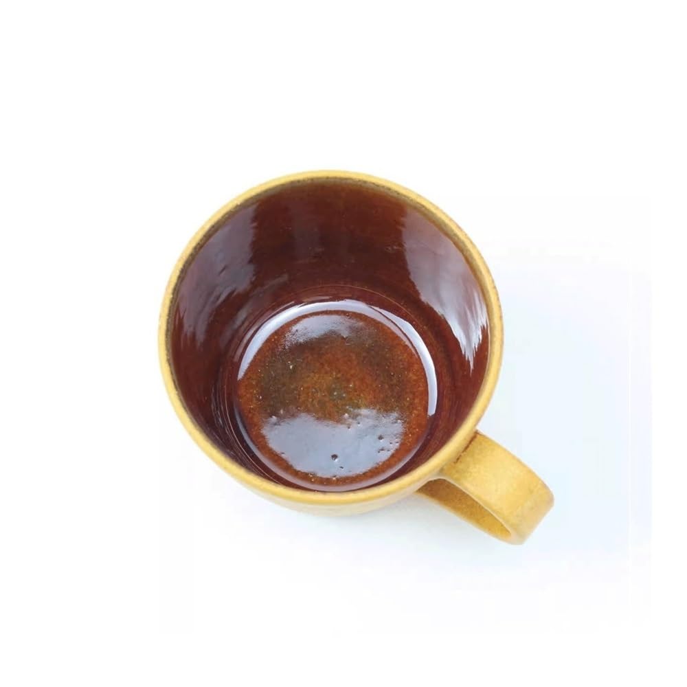 Kubki Rustykalny ceramiczny kubek 9,8 uncji kawy i herbaty z gorącą czekoladą do Latte, Gorącej Herbaty, Mleka