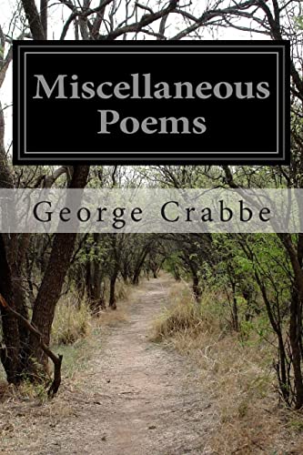 Miscellaneous Poems 1505712025 Book Cover