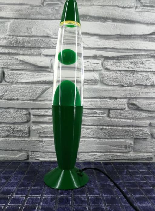 Buy Lava Lamp 13.3 Inch Day/Night Lamp with Soft Molten Red Lava in