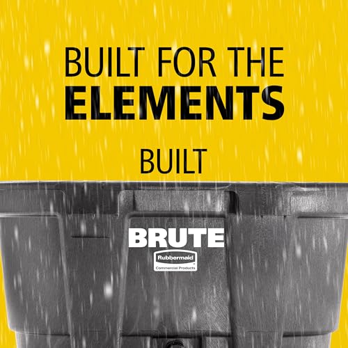 Image of Rubbermaid Commercial Products Stock Tank, 120-Gallons, Structural Foam, Heavy Duty Container, for Livestock /Animal /Cattle Feed & Water, Outdoor Homemade Pool /Hot Tub /Bathtub, & Pet Cleaning /Dog Wash