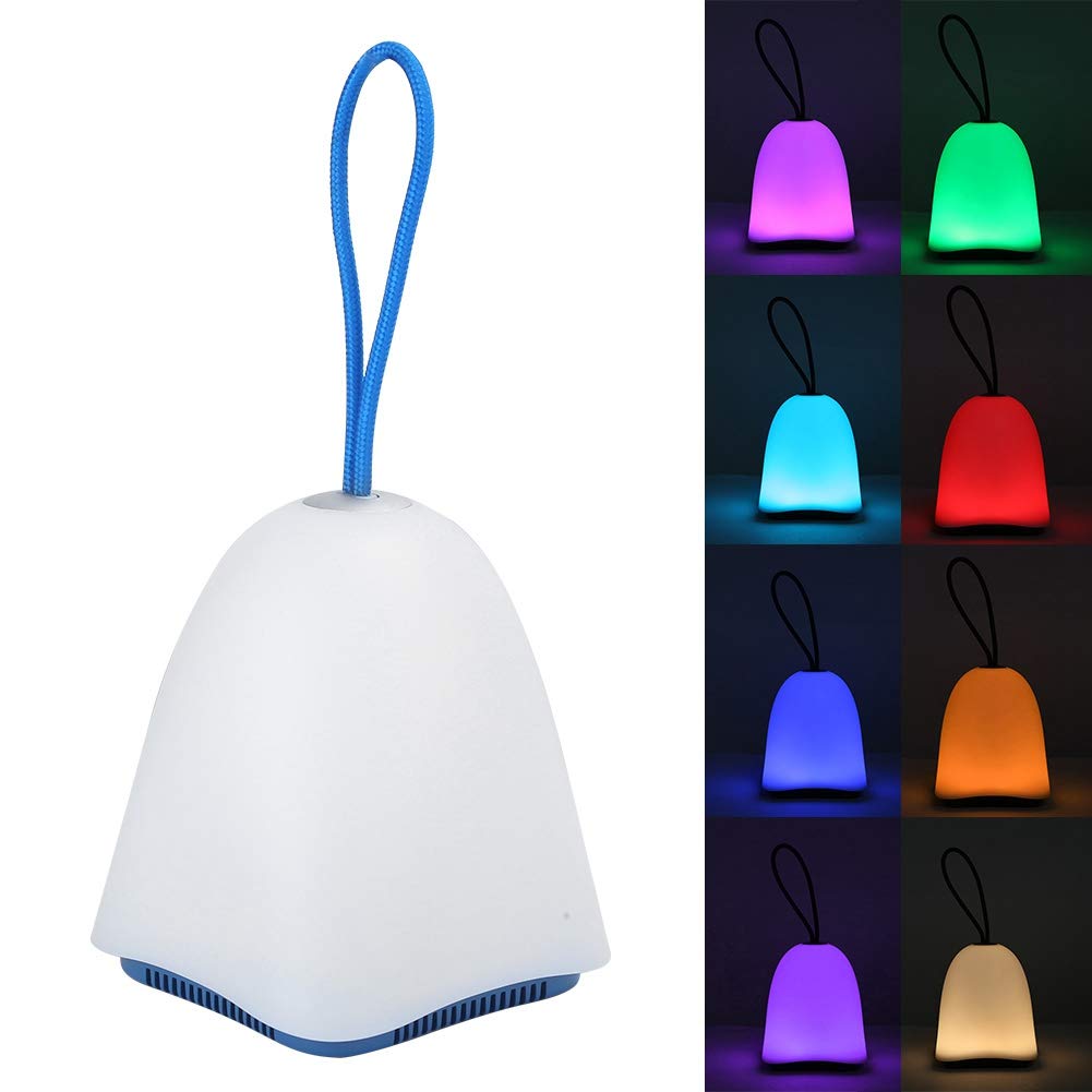 Yosoo Health Gear Casse Bluetooth Wireless con Luce Notturna LED, 8
