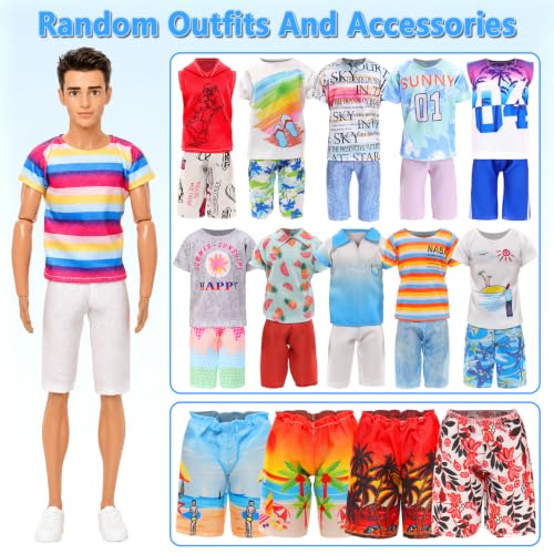 Lot 16 Pcs Doll Clothes and Accories for 12 Inch Boy Doll Outfit - image 3