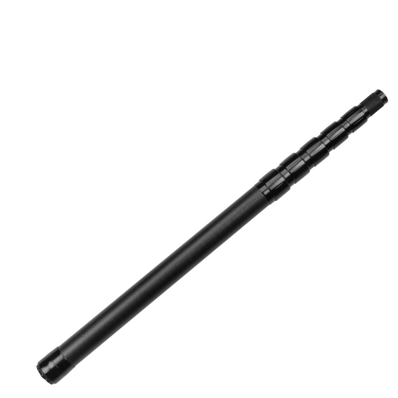 BBTISG High Carbon Plunge Pole, Carbon Fiber Telescopic Pole Handle Folding Net Head Telescoping Fishing Landing Net Rod Collapsible Pole Landing Net Rod Fish Handle Fishing (4.0)