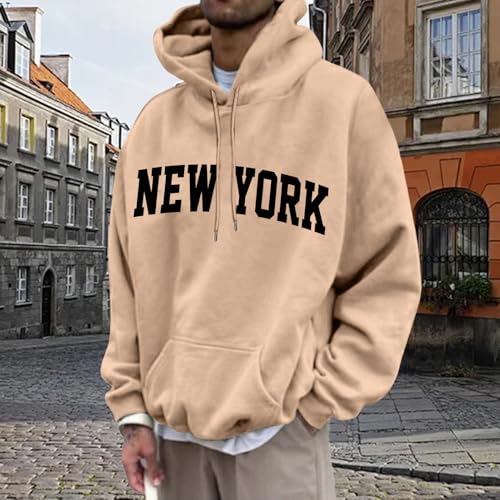 Oversized Hoodies for Men - City Printed Oversized Casual Hoodies - Drop Shoulder Pullover Tops Travel Fashion Clothes2