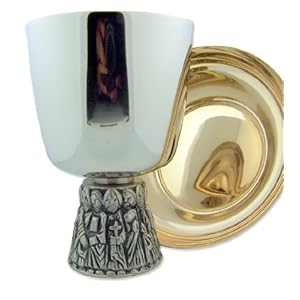 Autom Last Supper Chalice and Bowl Paten Set