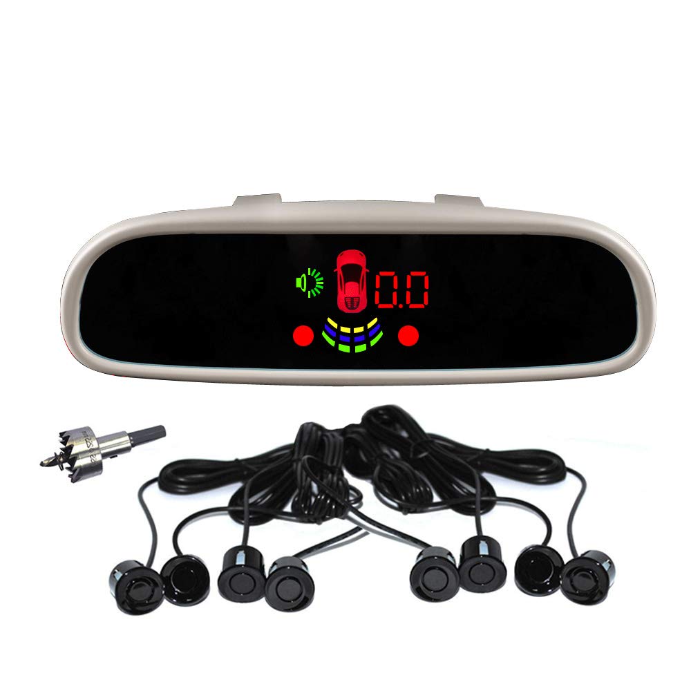 Buy 8 Parking Reversing Reverse Sensor kit Car Reverse Backup Radar
