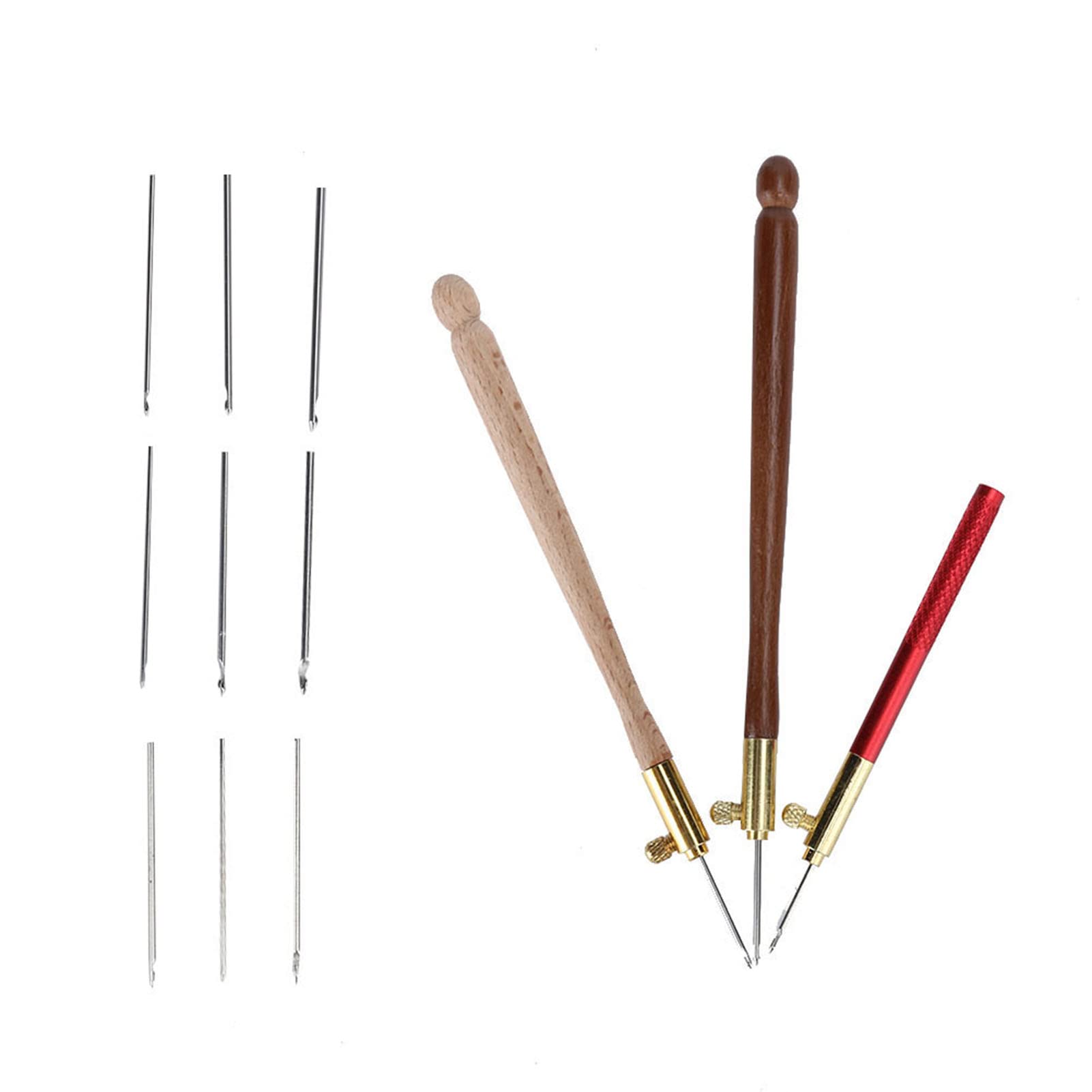 30 Aiguilles à Coudre En Acier Inoxydable – Taille 3 à 5 Cm, Chas Large – Pour Couture, Broderie, Crochet, Bricolage