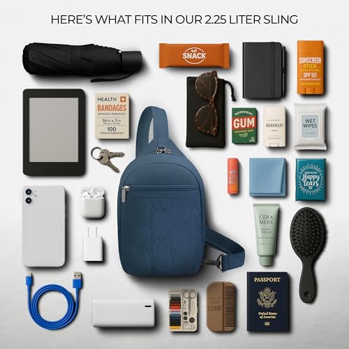 Image of Travelon Anti-Theft Runways Small Sling