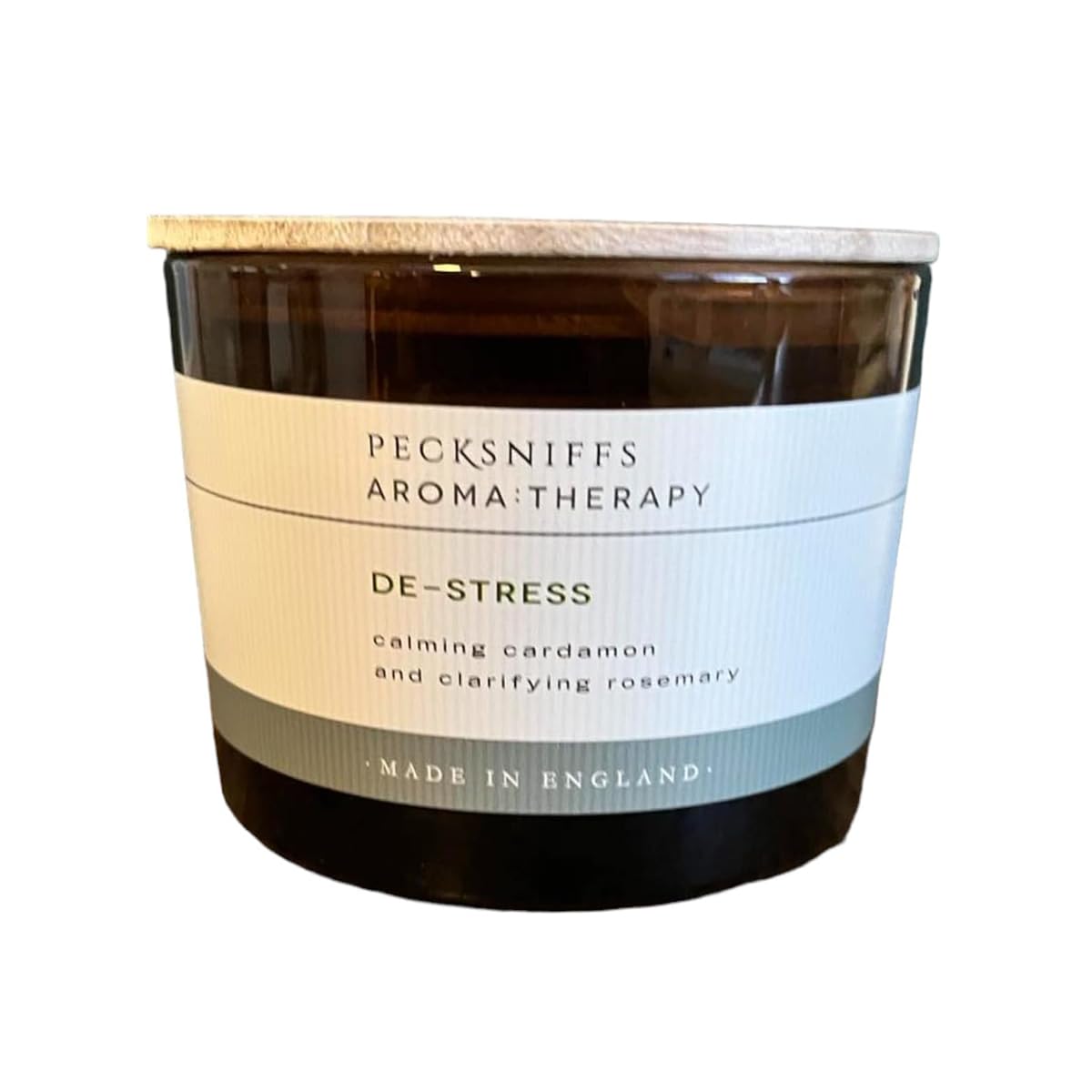 Pecksniff's Scented Candle, De-Stress Cardamom, 3 Wick 283 g