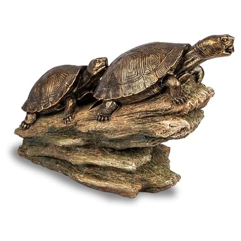 Aquascape Double Turtle On Log Spitter Fountain Cover