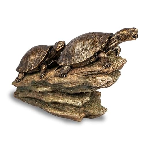 Aquascape Double Turtle On Log Spitter Fountain for Pond and Garden, 78372